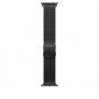 Apple MK0Q4ZM/A Apple Watch Titan Milanaise Armband, 49 mm, Titan Schwarz, Large