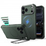 ESR Cyber Tough Kickstand MagSafe Hülle für Apple iPhone 17 Pro / 18 Pro, Grün