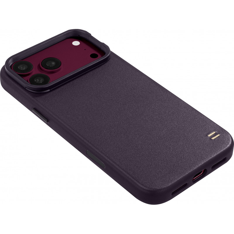 LAUT Lux Edge Hülle für Apple iPhone 18 Pro Max / 17 Pro Max, MagSafe, deep plum