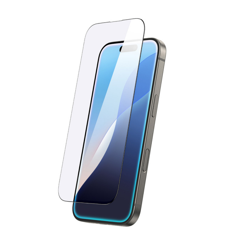 AmazingThing Radix Full Glass Panzerglas als Displayschutz für iPhone 16 Plus