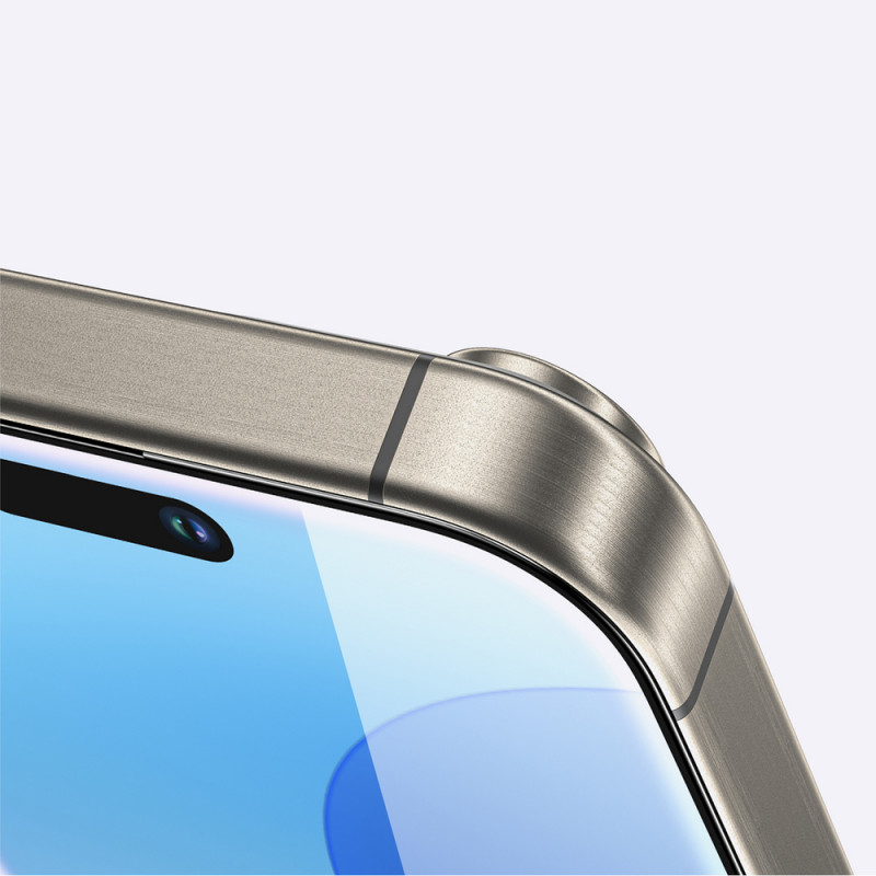 AmazingThing Radix Full Glass Panzerglas als Displayschutz für iPhone 16 Plus