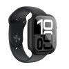 AmazingThing Radix Glass Schutzhülle für Apple Watch 42 mm, gehärtetes Glas, schwarz