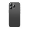 AmazingThing AR Aluminum 3 Lens Glass Kameraobjektivschutz mit Rahmen für iPhone 16 Pro / 16 Pro Max, schwarz