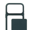 Mujjo Troubadour modulare Lederhülle für Apple iPhone 18 Pro / 17 Pro, MagSafe, obsidiangrün