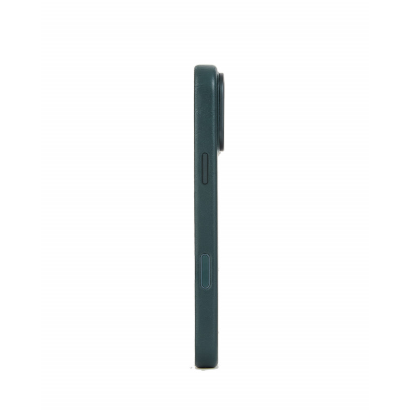 Mujjo Troubadour Lederhülle für Apple iPhone 18 Pro Max / 17 Pro Max, MagSafe, obsidiangrün