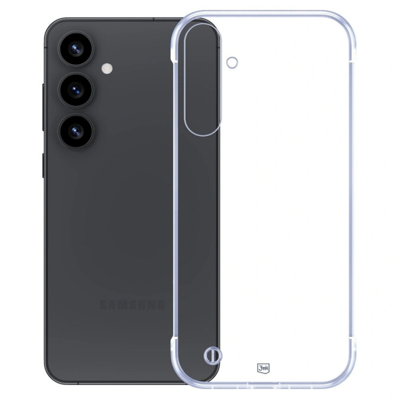 3mk Just20g Clear Case Hülle für Samsung Galaxy S25+, transparent