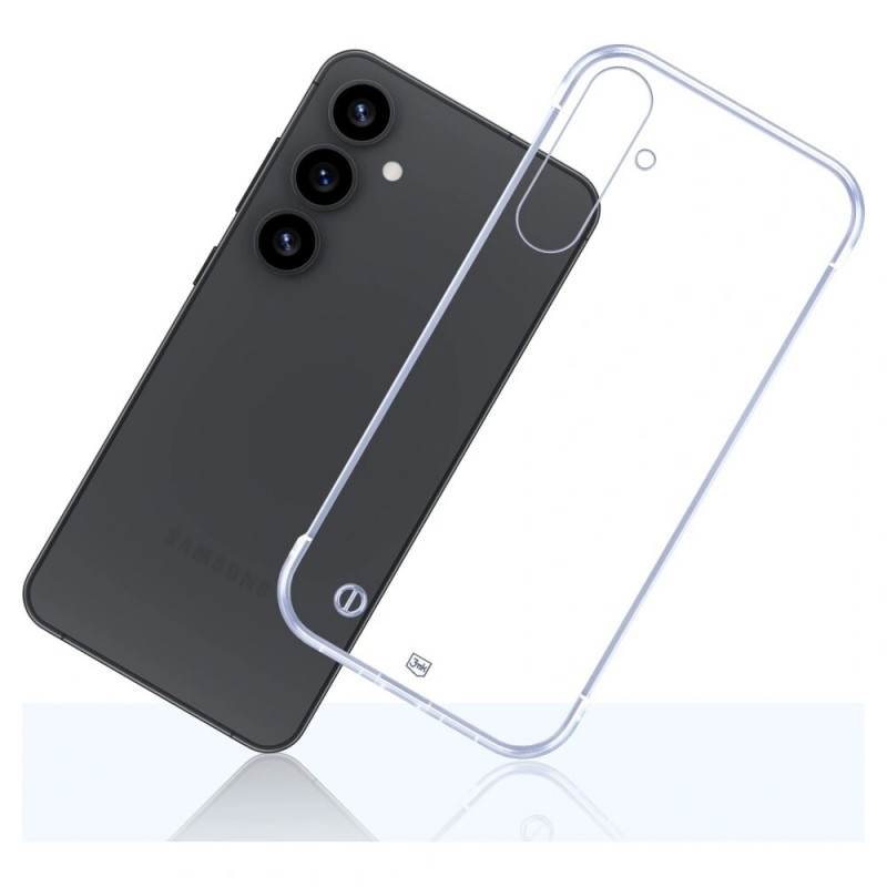 3mk Just20g Clear Case Hülle für Samsung Galaxy S25+, transparent
