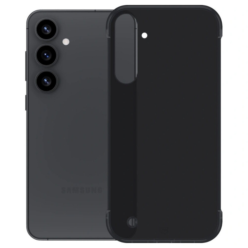3mk Just20g Matt Case Hülle für Samsung Galaxy S25+, mattschwarz