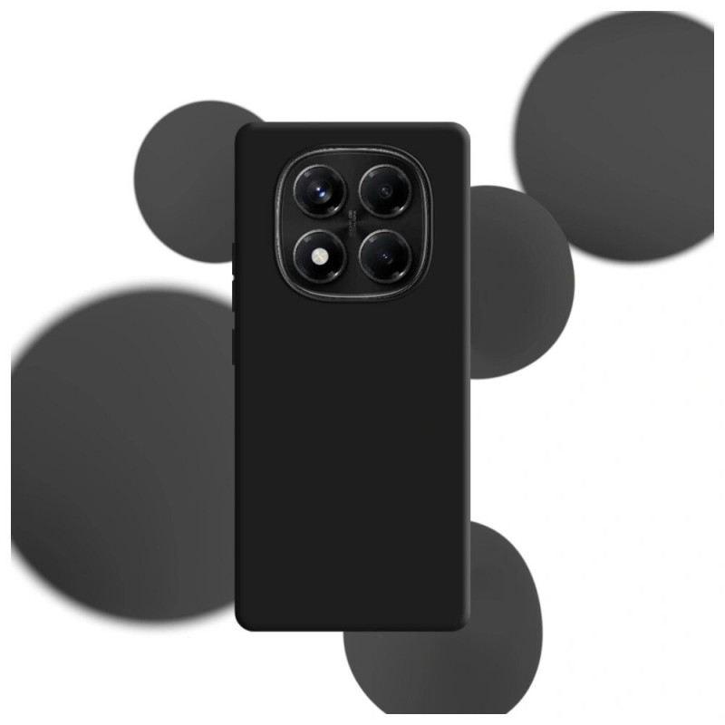 3MK Silicone Case Silikonhülle für Xiaomi Redmi Note 14 Pro 5G, schwarz