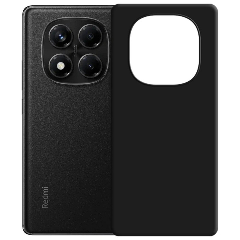 3MK Silicone Case Silikonhülle für Xiaomi Redmi Note 14 Pro 5G, schwarz
