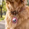 Tech-Protect Rough Schutz-Schlüsselanhänger für Apple AirTag 1 / 2, rosa