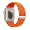 Tech-Protect Nylon Sport Armband für Apple Watch 44/45/46/49 mm, Orange
