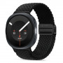 Tech-Protect NylonMag Armband für Samsung Galaxy Watch 8 / 9 / Classic 40 / 44 / 46 mm, Schwarz