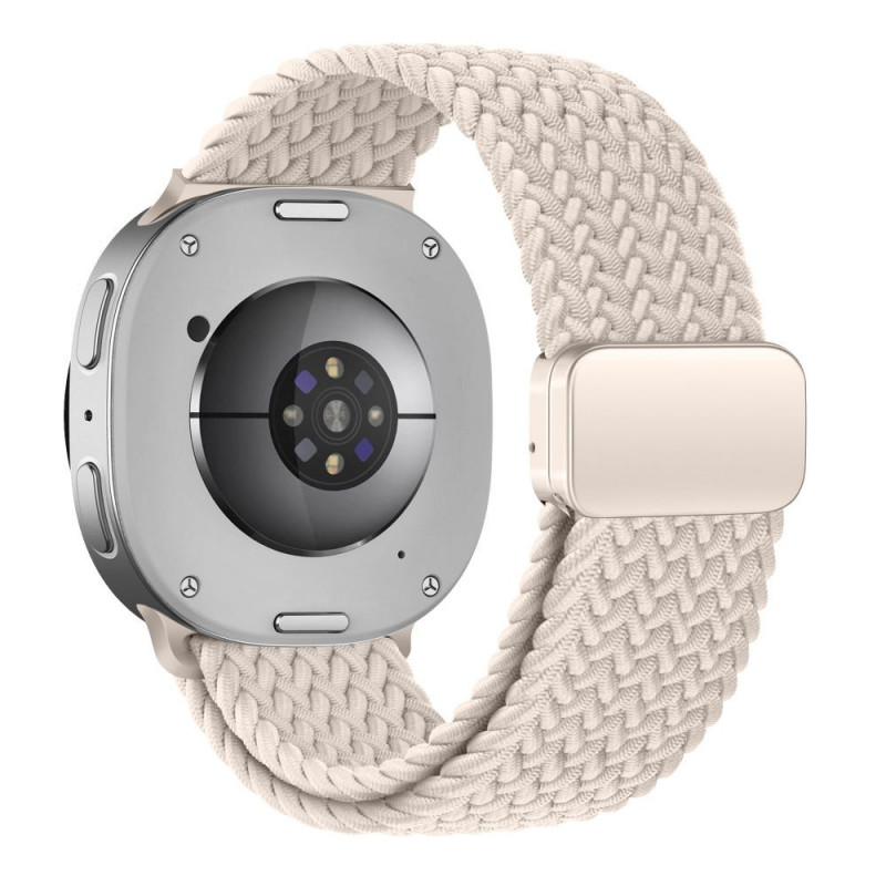 Tech-Protect NylonMag Armband für Samsung Galaxy Watch 8 / 9 / Classic 40 / 44 / 46 mm, Starlight
