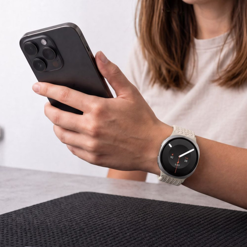Tech-Protect NylonMag Armband für Samsung Galaxy Watch 8 / 9 / Classic 40 / 44 / 46 mm, Starlight