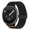 Tech-Protect Nylon Clasp Uhrenarmband für Samsung Galaxy Watch 8 / 9 / Classic 40 / 44 / 46 mm, Schwarz