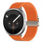 Tech-Protect Nylon Clasp Uhrenarmband für Samsung Galaxy Watch 8 / 9 / Classic 40 / 44 / 46 mm, Orange