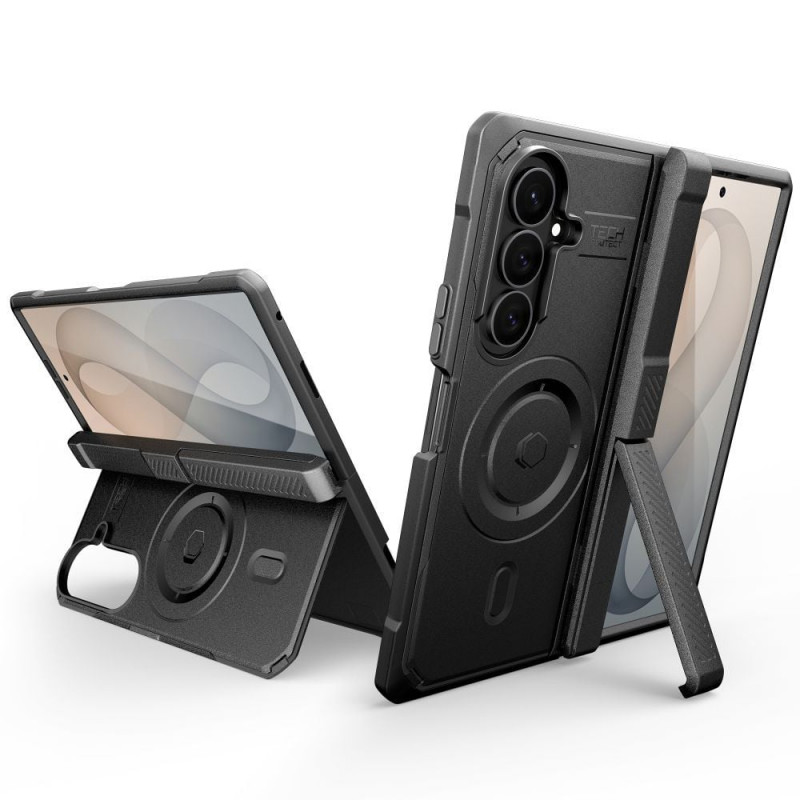 Tech-Protect Kevlar Pro MagSafe Hülle für Samsung Galaxy Z Fold 8 Ultra, schwarz
