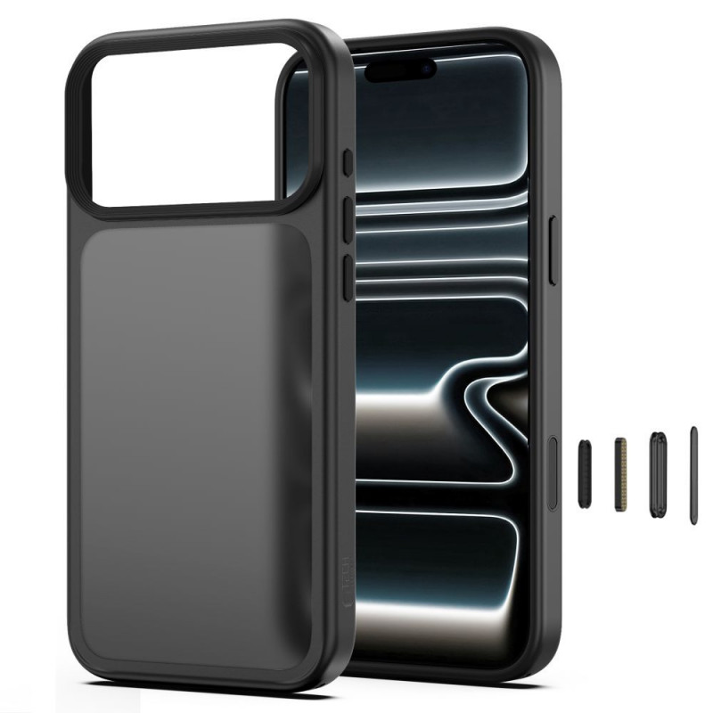 Tech-Protect Magmat CC Hülle für Apple iPhone 17 Pro / 18 Pro, mattschwarz