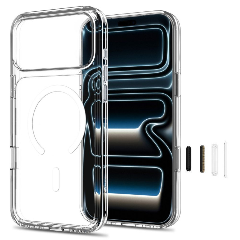 Tech-Protect FlexAir Hybrid CC MagSafe Hülle für Apple iPhone 17 Pro Max / 18 Pro Max, transparent