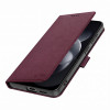 Tech-Protect Wallet Hülle für Xiaomi Redmi Note 17 Pro 5G, burgunderrot