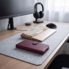 Tech-Protect Wallet Hülle für Xiaomi Redmi Note 17 Pro 5G, burgunderrot