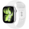 Tech-Protect Silicone Armband für Apple Watch 8/9/10/11/12/SE 40/41/42 mm, weiß