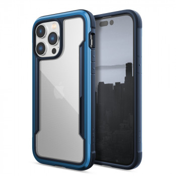 X-Doria Raptic Shield Hülle für Apple iPhone 14 Pro Max, Marineblau