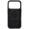 Audi R8 Genuine Leather MagSafe Hülle aus echtem Leder für iPhone 18 Pro / 17 Pro, schwarz-rot (AUDI000239)