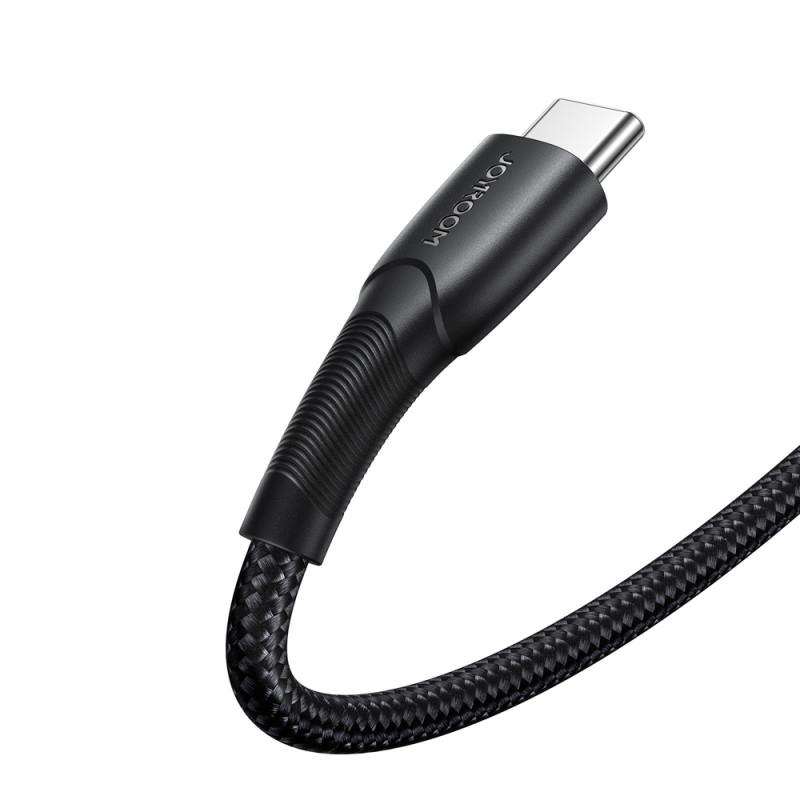 Joyroom Starry Series SA32-CC3 USB-C - USB-C Kabel, 60 W, 480 Mbit/s, 1 m, schwarz