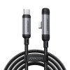 Joyroom EnjoyX Series S-A56 90° USB-C - USB-C Kabel, 60 W, 480 Mbit/s, 1,2 m, schwarz