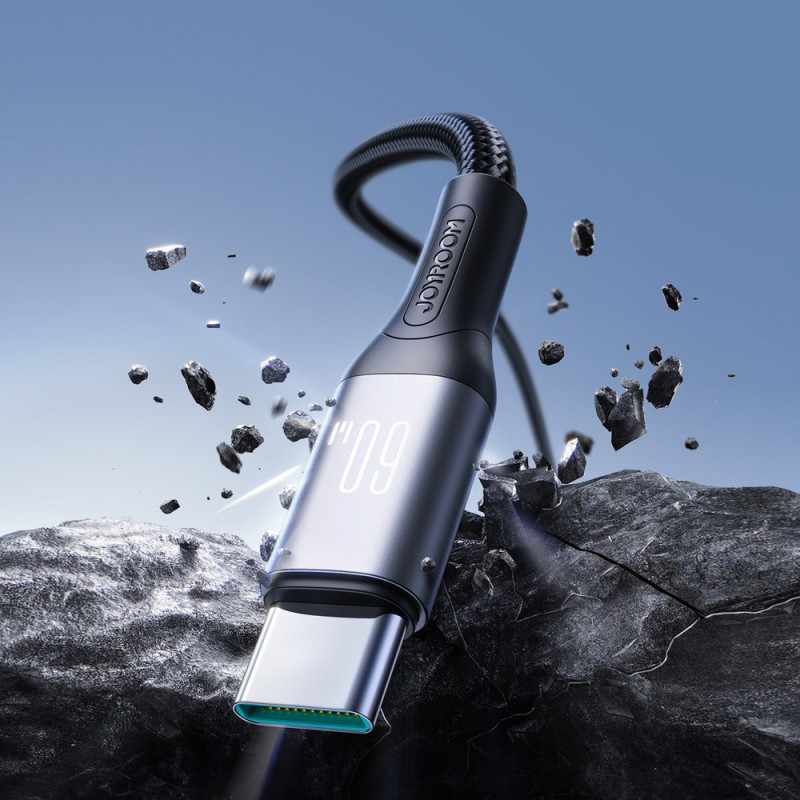 Joyroom Flash Series S-A28 USB-C - USB-C Kabel, 60 W, 480 Mbit/s, 1 m, schwarz