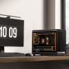 Jonsbo D33 STD PC-Gehäuse, Mini-Gehäuse, mATX, Tempered Glass, schwarz (D33 STD BLACK)