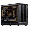 Jonsbo D33 STD PC-Gehäuse, Mini-Gehäuse, mATX, Tempered Glass, schwarz (D33 STD BLACK)