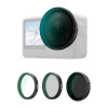 Telesin CPL/VND8/UV Filterset für DJI Osmo Action 6 (3 Stk.)