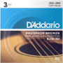 Daddario D'Addario EJ16 Saiten für Akustikgitarre, 12-53