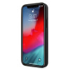 BMW BMHCP12MRSPPK Curve Perforate Leder-Hardcase für Apple iPhone 12 / 12 Pro, schwarz