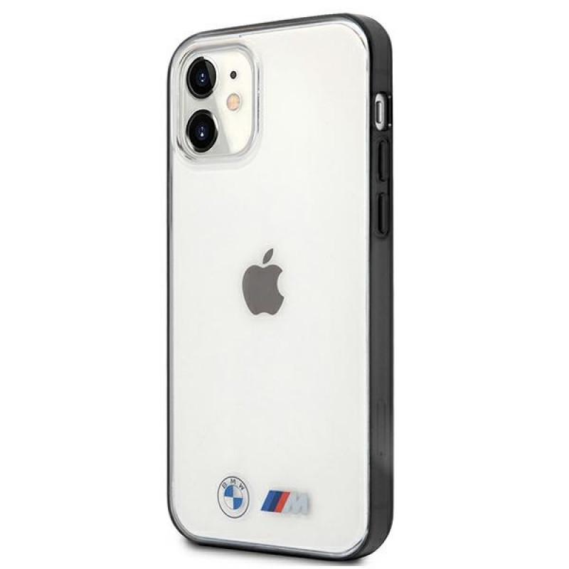 BMW BMHCP12SMBTOK Sandblast Hardcase für Apple iPhone 12 mini, transparent