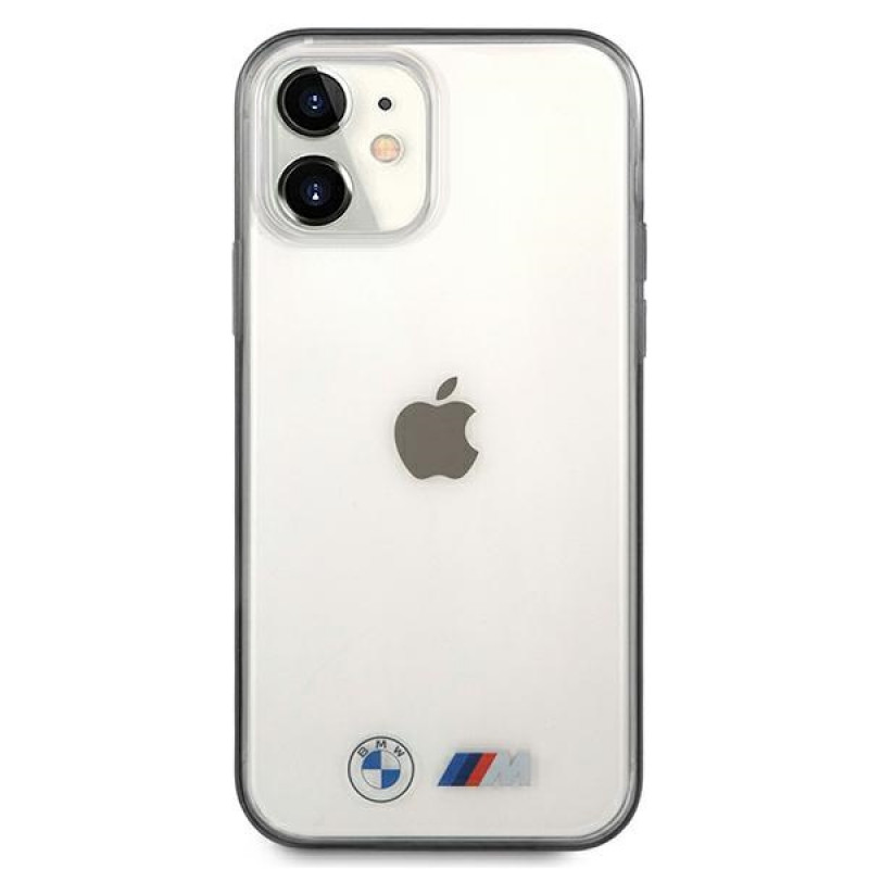 BMW BMHCP12SMBTOK Sandblast Hardcase für Apple iPhone 12 mini, transparent
