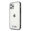 BMW BMHCP12LMBTOK Sandblast Hardcase für Apple iPhone 12 Pro Max, transparent