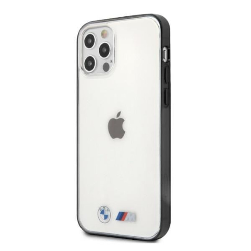 BMW BMHCP12LMBTOK Sandblast Hardcase für Apple iPhone 12 Pro Max, transparent