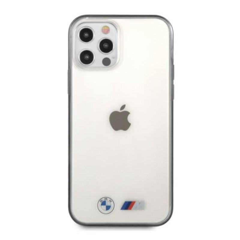 BMW BMHCP12LMBTOK Sandblast Hardcase für Apple iPhone 12 Pro Max, transparent