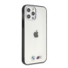BMW BMHCP12LMBTOK Sandblast Hardcase für Apple iPhone 12 Pro Max, transparent