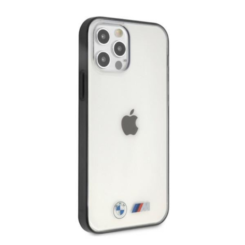 BMW BMHCP12LMBTOK Sandblast Hardcase für Apple iPhone 12 Pro Max, transparent