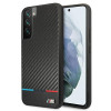 BMW BMHCS22MPUCARTCBK Hardcase-Hülle für Samsung Galaxy S22+, M Collection Triangles, schwarz