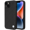 BMW BMHCP14S22RQDK Leather Quilted Hardcase für iPhone 14 6,1", schwarz