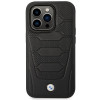 BMW BMHMP14L22RPSK Leather Seats Pattern MagSafe Hülle für Apple iPhone 14 Pro 6,1″, schwarz