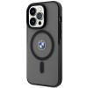 BMW BMHMP14LDSLK Signature MagSafe Hardcase-Hülle für Apple iPhone 14 Pro, schwarz