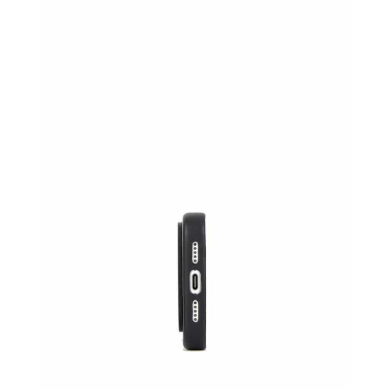 Mujjo Troubadour Lederhülle für Apple iPhone 18 Pro / 17 Pro, MagSafe, schwarz