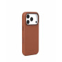 Mujjo Troubadour Lederhülle für Apple iPhone 18 Pro / 17 Pro, MagSafe, Hellbraun
